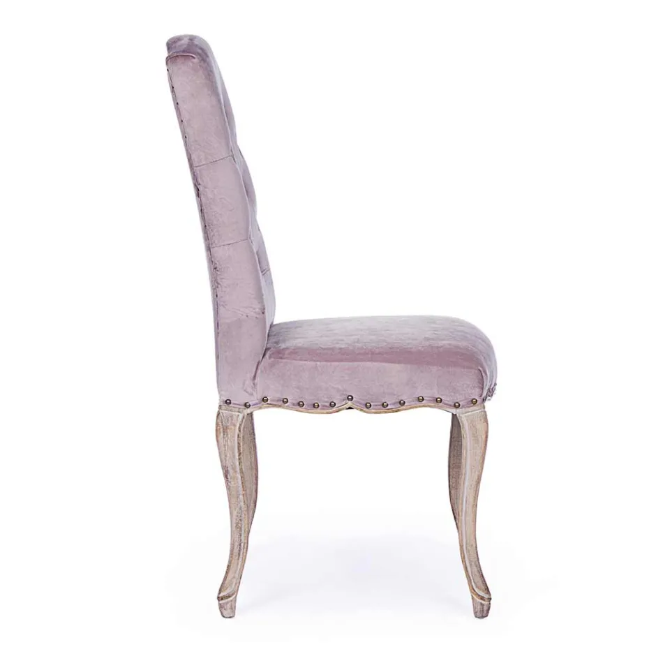 2 spisestuestole med polstret og polstret sædehæmning - mani Viadurini