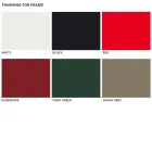 2 Stabelbare barstole i metal og polypropylen fremstillet i Italien - Arlette Viadurini