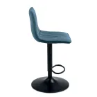 2 Stuestole med polstrede stofsæder i forskellige farver - Impeto Viadurini