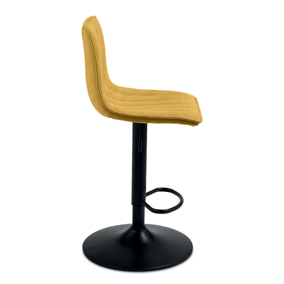 2 Stuestole med polstrede stofsæder i forskellige farver - Impeto Viadurini