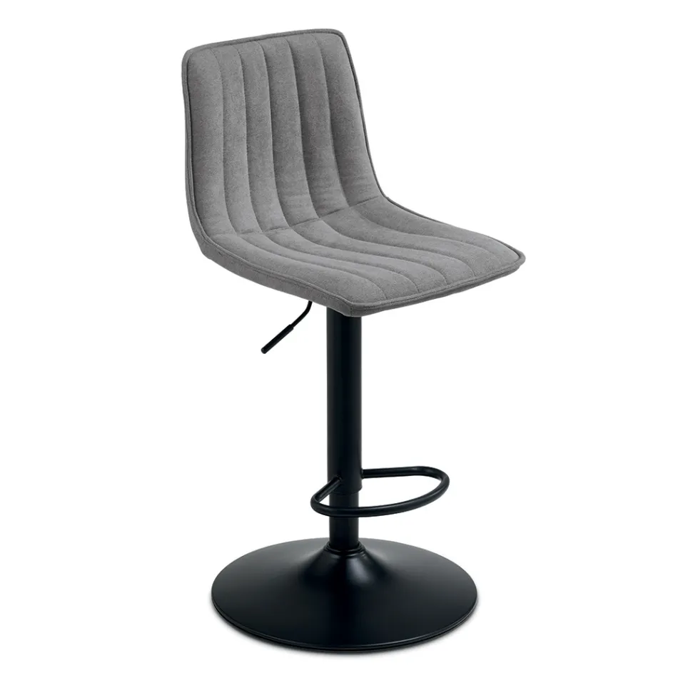 2 Stuestole med polstrede stofsæder i forskellige farver - Impeto Viadurini