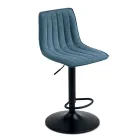 2 Stuestole med polstrede stofsæder i forskellige farver - Impeto Viadurini