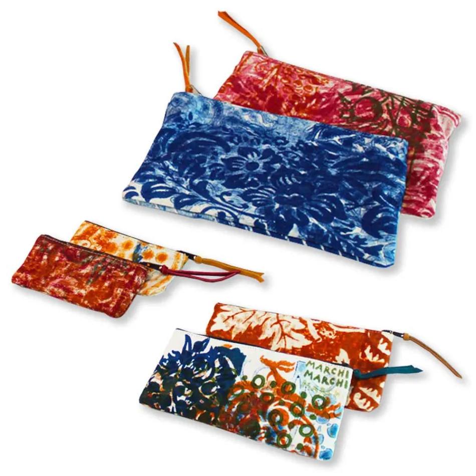 3 håndlavede bomuldskoblinger af høj kvalitet - Viadurini af Marchi Viadurini