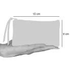 3 håndtrykte bomuldskoblinger i unikke stykker - Viadurini af Marchi Viadurini