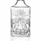 4 Whiskyflasker med Eco Crystal Cap Square Design - Daniele Viadurini