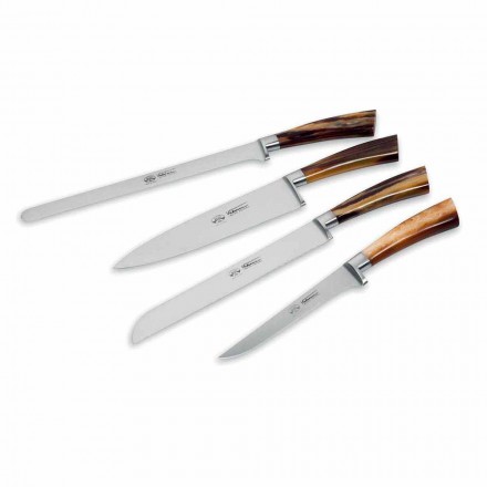 4 køkkenknive med fuldt greb fra Berti eksklusivt til Viadurini - Caravaggio Viadurini