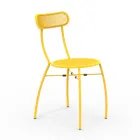 4 Metal Havestole i Forskellige Farver Made in Italy - Hæk Viadurini