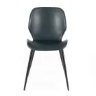 4 stuestole i blødt touch af forskellige farver og metalben - Spritz Viadurini