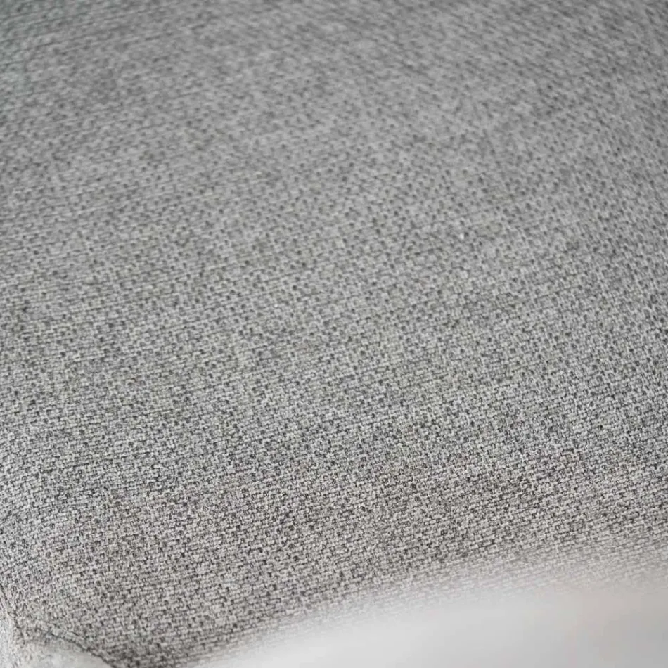 4 Stuestole Fremstillet af Stof af Forskellige Farver og Metal - Tuberose Viadurini