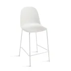 4 Stuestole i polypropylen og metalstel - Dinamo Viadurini