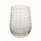 6 farvede og moderne glasbriller til elegant vandforsyning - Persien Viadurini