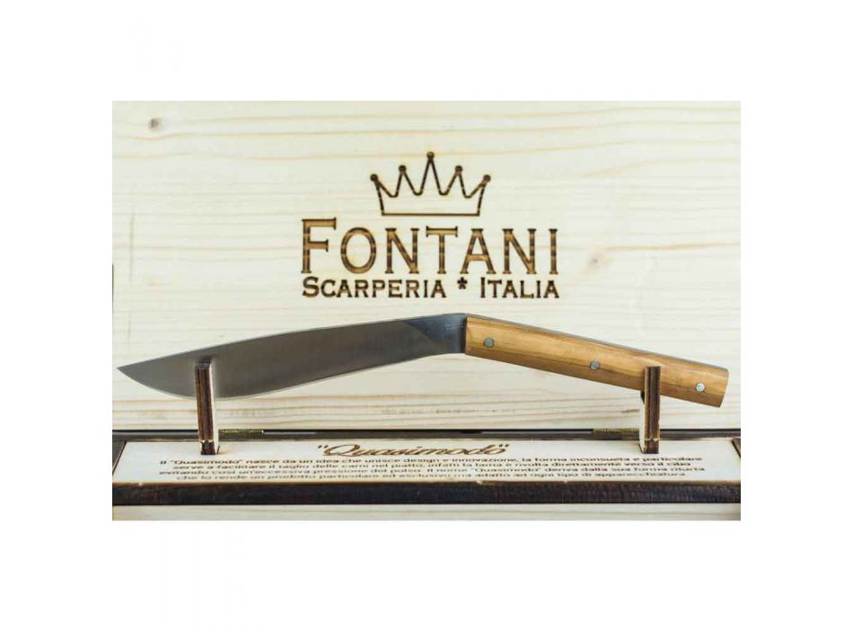 6 Ergonomiske bøfknive med stålblad fremstillet i Italien - haj