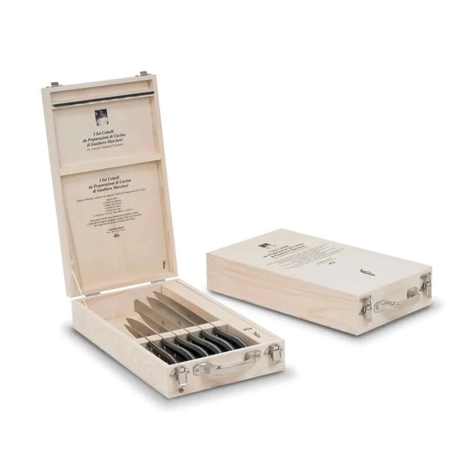 6 Gualtiero Marchesi Berti knive udelukkende til Viadurini - Caio Viadurini