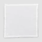 6 lette hørservietter med italiensk luksusdekoration af høj kvalitet - Virtu Viadurini