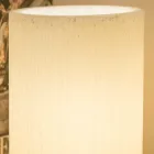 Cylindrisk lampeskærm i duftvoks med ridset effekt Fremstillet i Italien - Donata Viadurini