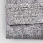 Luksus tung linned badekåbe med hætte Made in Italy - Palace Viadurini