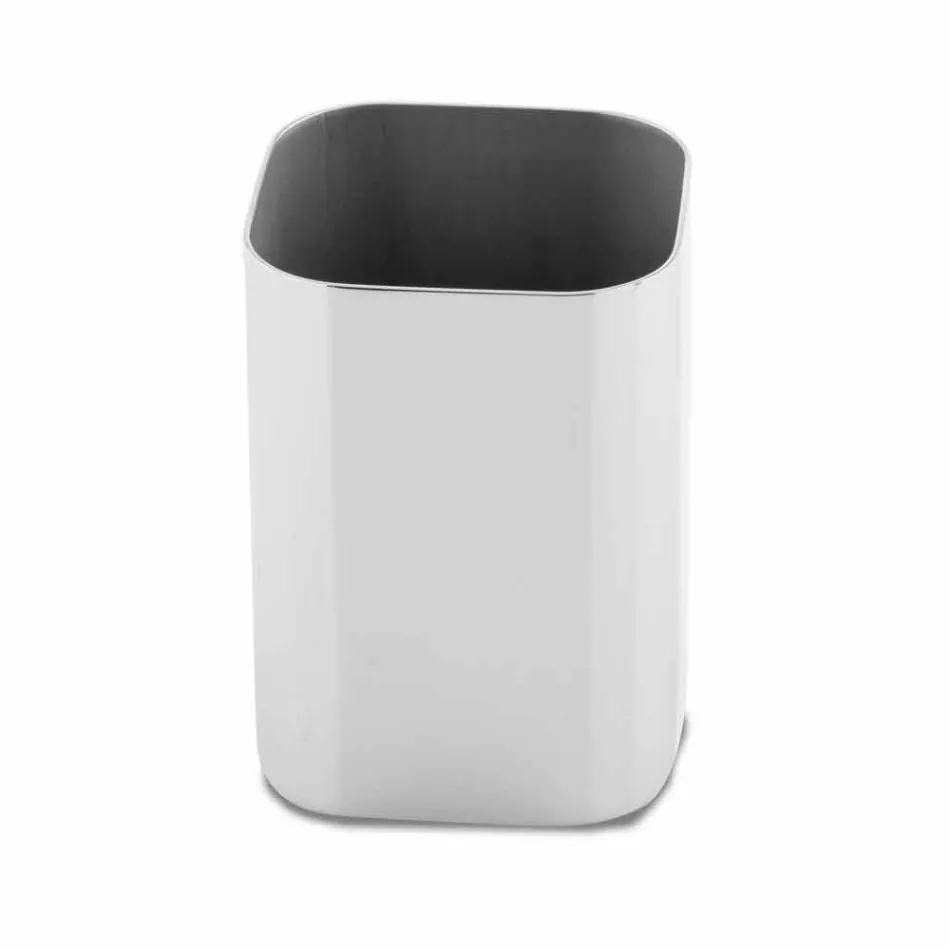 Fritstående tilbehør til badeværelset i rustfri stålfinish - blank Viadurini