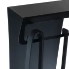 Pejsetilbehør i malet stål Fremstillet i Italien 3 stykker - Virgil Viadurini