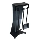 Pejsetilbehør i malet stål Fremstillet i Italien 3 stykker - Virgil Viadurini