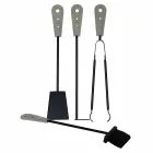 Pejs tilbehør med Nilar læderholdere, moderne design Viadurini