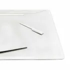 Skrivebordstilbehør i regenereret læder 5 stykker fremstillet i Italien - Ebe Viadurini