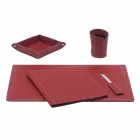 Tilbehør 5 stk regenereret læderbord lavet i Italien - Ascanio Viadurini