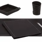 Tilbehør 5 stk regenereret læderbord lavet i Italien - Ascanio Viadurini