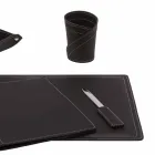 Tilbehør 5 stk regenereret læderbord lavet i Italien - Ascanio Viadurini