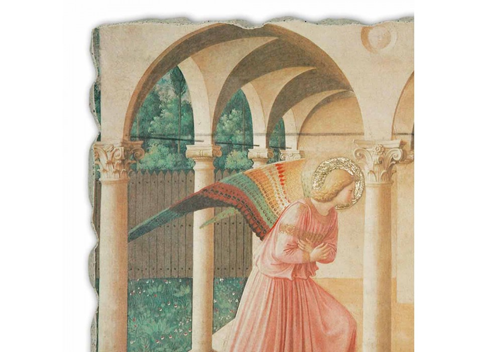 Beato Angelico stor fresco &quot;Bebudelsen&quot; made in Italy Viadurini