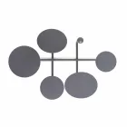 Design slikstativ i malet stål fremstillet i Italien - Pennellope Viadurini