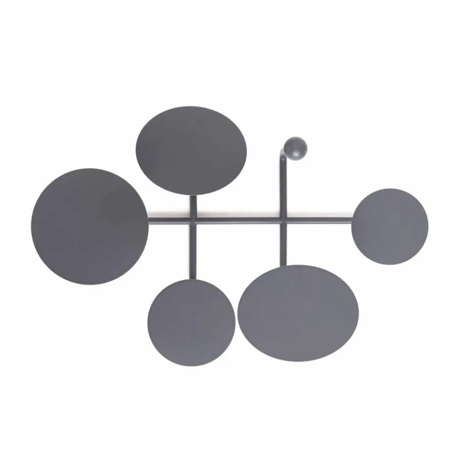 Design slikstativ i malet stål fremstillet i Italien - Pennellope Viadurini