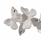 Væghænger med design sommerfugle 5pomelli lavet i Italien Brice Viadurini