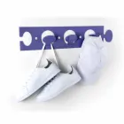 Design vægbeklædningsbøjle i tredobbelt farvet plexiglas 2 stykker - Fratack Viadurini