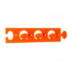 Design vægbeklædningsbøjle i tredobbelt farvet plexiglas 2 stykker - Fratack Viadurini