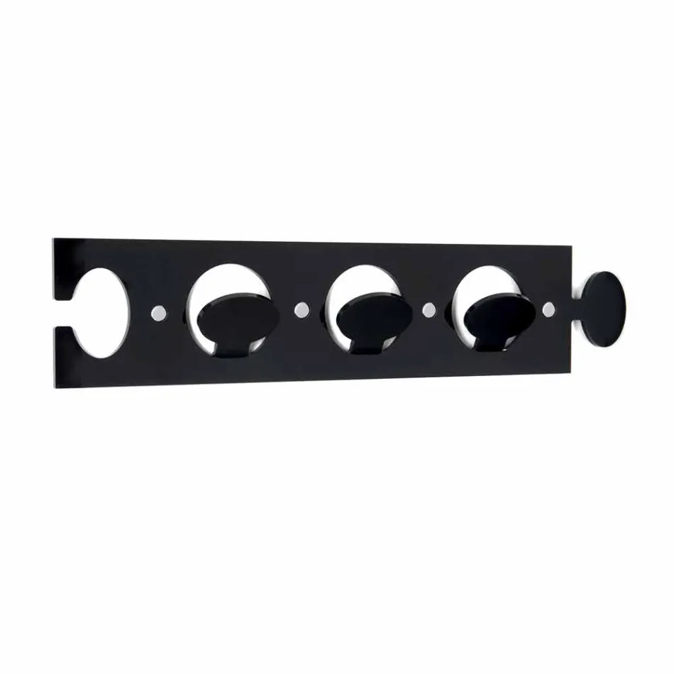 Design vægbeklædningsbøjle i tredobbelt farvet plexiglas 2 stykker - Fratack Viadurini