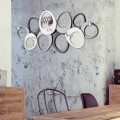 Wall coat hanger af design Molecole af Viadurini Decor