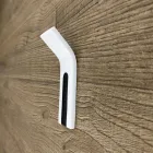 Corian Wall Coat Rack med hvid eller sort indsats, 3 stykker - Appiccio Viadurini