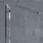 Essential gennemsigtig akryl krystal gulv knagerække - Ginergo Viadurini