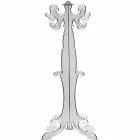 Gulvbelægningsstativ, klassisk design, i plexiglas Giave Viadurini