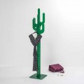 Stumtjener Green Cactus moderne design, fremstillet i Italien