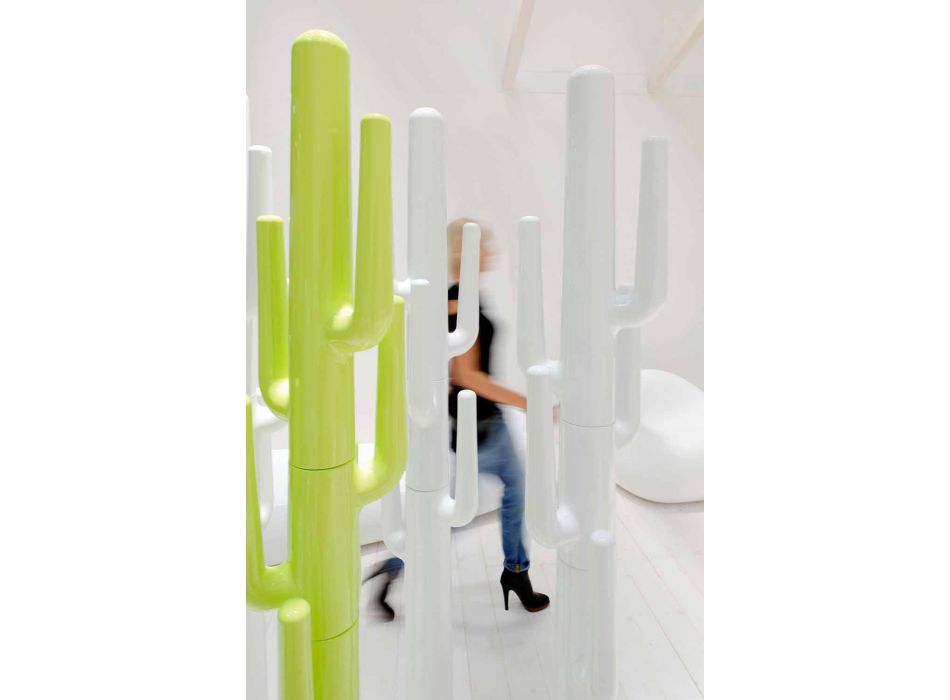 Design Coat Stand i farvet polyethylen fremstillet i Italien - Zastor Viadurini