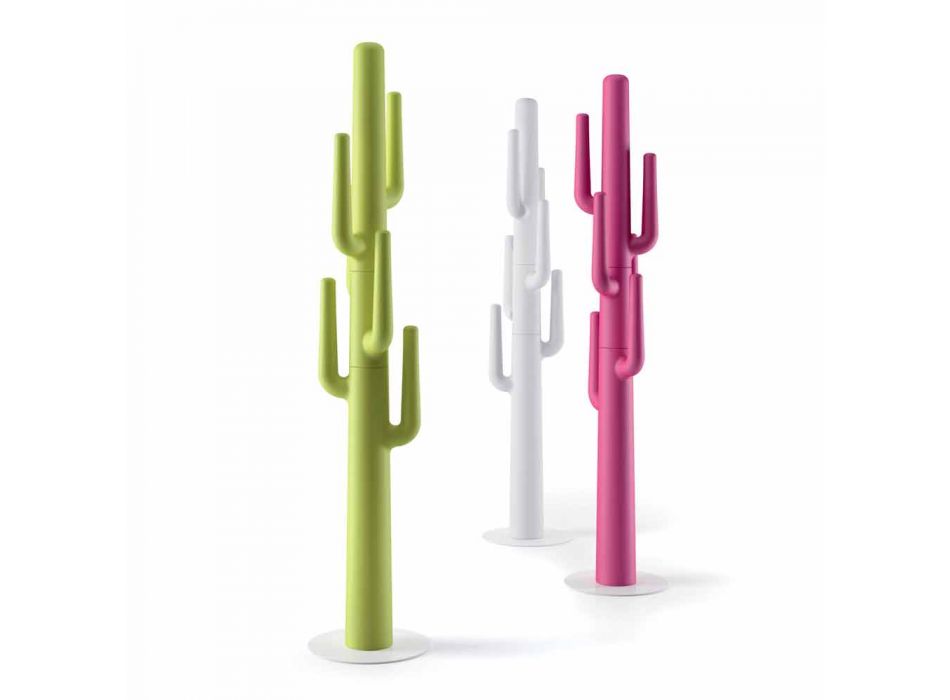 Design Coat Stand i farvet polyethylen fremstillet i Italien - Zastor Viadurini