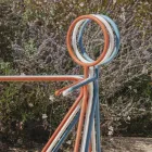 3 stykker stålkappestand lavet i Italien - Steward by Myyour Viadurini