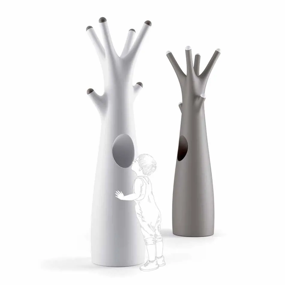 Tree Coat Stand i polyethylen Design Made in Italy - Oldia Viadurini