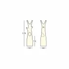 Lysende kappestativ i polyethylen med LED-lys Fremstillet i Italien - Oldia Viadurini