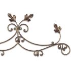 Knagerække i klassisk stil i rørformet jern fremstillet i Italien - Tappo Viadurini
