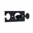 Vægbøjler i farvet plexiglas enkelt design 4 stykker - Fratack Viadurini