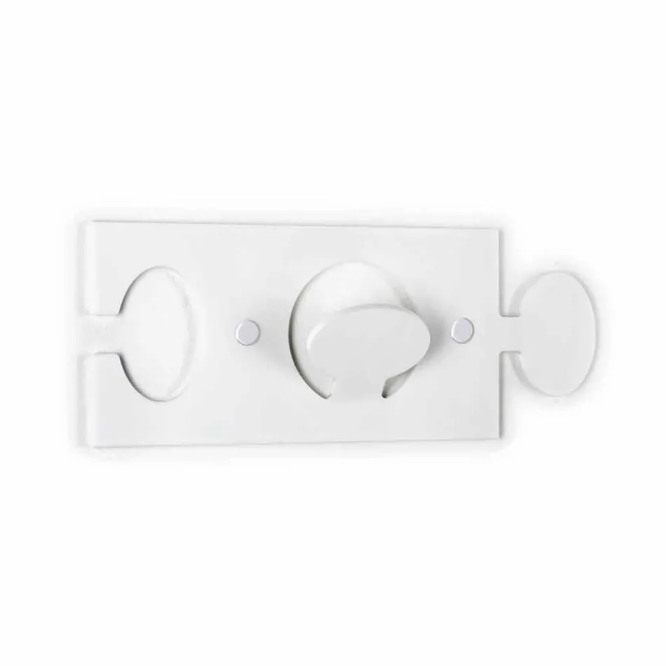 Vægbøjler i farvet plexiglas enkelt design 4 stykker - Fratack Viadurini