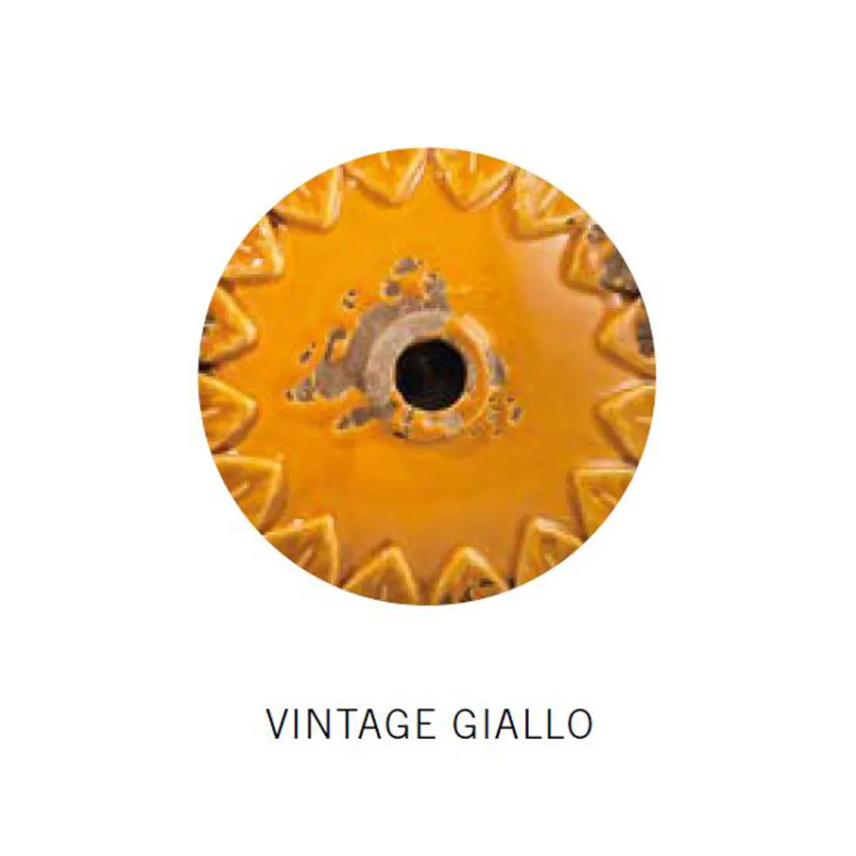 Væglampe med 2 industrielle håndværksspots i jern og keramik - Loft Viadurini