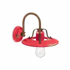 Applique land spotlight i metal og keramik Gladys Ferroluce Viadurini